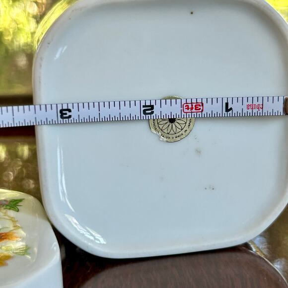 Vintage Takahashi Porcelain Square Trinket Box – San Francisco Design - Picture 13 of 14